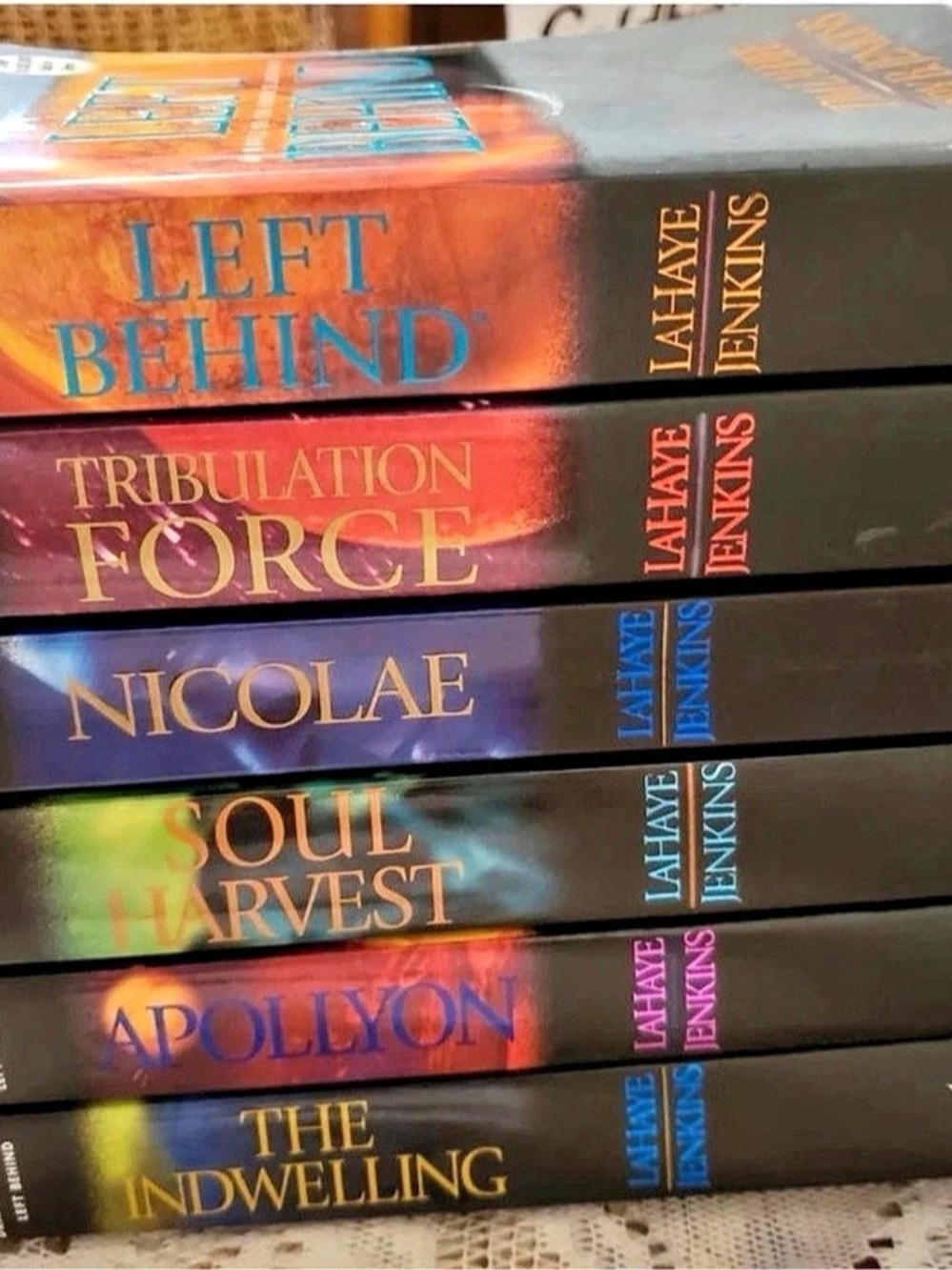 Left Behind Series Books Set of 6 Multicolor
